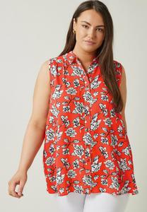 Блузка на пуговицах FLORAL - Top Evans, красный