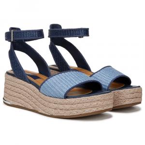 Платформенные эспадрильи Tiffany Franco Sarto, multi blue fabric