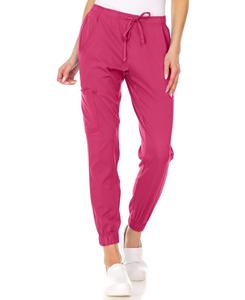 Брюки-джоггеры Leah Plus Size с пятью карманами, эластичные, желтые, размер 3XL Medichic, Shocking pink