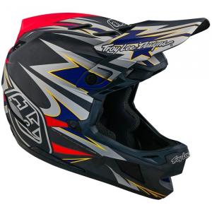 Велосипедный шлем D4 Carbon Mips Troy Lee Designs, Inferno Gray