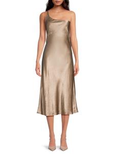 Платье-миди Crush на одно плечо Third Form, цвет Driftwood