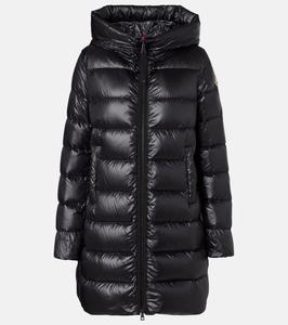 Стеганое пуховое пальто Suyen Moncler, черный