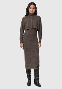 Платье AllSaints SABINE, Fawn Brown/Brown