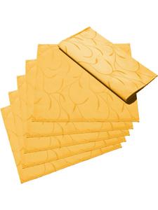 Erwin Müller Салфетка жаккардовая, 6 шт, Remscheid, цвет манго