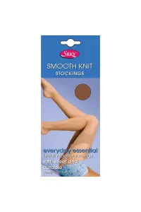 Гладкие трикотажные чулки (1 пара) Silky, розовый