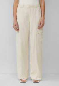 Брюки карго QS, кремовый