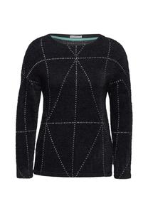 Рубашка с длинными рукавами Cecil, черный