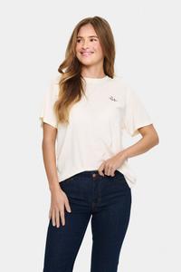 Базовая футболка JETTY Saint Tropez, молочный