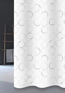 Занавеска для душа чечевица Grund, серый