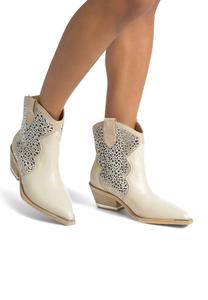 Ковбойские/байкерские ботинки по щиколотку SIN CIERRE Alma en Pena, серый