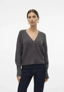 Кардиган с v-образным вырезом lea Vero Moda, Asphalt/Phantom Tornado