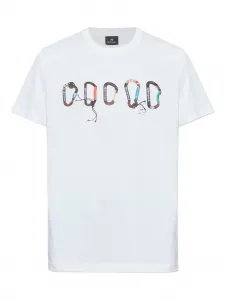 Футболка с принтом Ps Paul Smith, белый