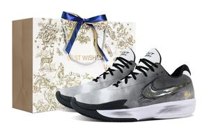 Nike Баскетбольные кроссовки Air Zoom GT Cut Academy унисекс с низким верхом, желтые/белые