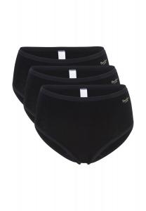 Трусики-миди, комплект из 3 бамбуковых трусов SPEIDEL, черный