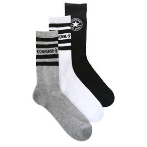 Набор из 3 мужских носков для экипажа Converse, мультиколор