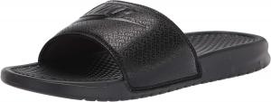 Мужские спортивные сандалии Nike Benassi Solarsoft Slide, Black/Black