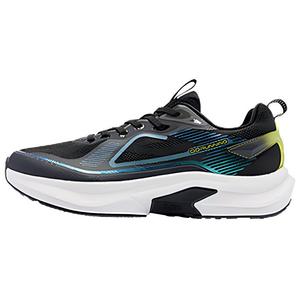 QIAODAN Кроссовки для бега с низким верхом, износостойкие, противоскользящие, мужские, черные, синие, зеленые