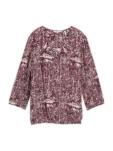 Блуза TOM TAILOR, Dark red