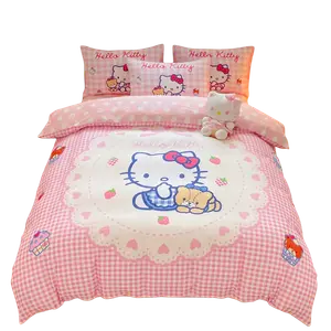 Sanrio Комплект детского постельного белья, хлопок 100% с принтом