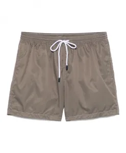 Плавки из полиэстера с боковыми карманами Barba, зеленый