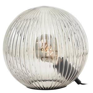 Настольная лампа Brilliant Belado geriffelt, дымчатое стекло / сталь - 1 пламя