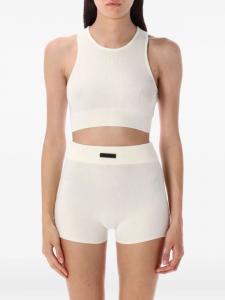 Майка из трикотажного полотна с круглым вырезом FEAR OF GOD ESSENTIALS, нейтральный