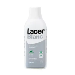 Отбеливающая жидкость для полоскания рта со вкусом мяты Lacer Blanc Lacer, 500 ml