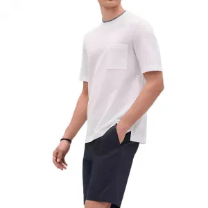 HERMES Футболка SS25 мужская белая