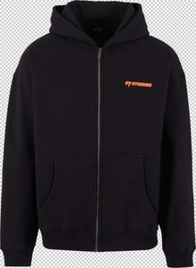 Толстовка с капюшоном на молнии 2Y Studios Last For Life, черный