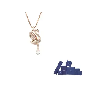 Swarovski Ожерелье розового золота женское золотое