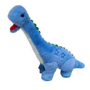 Тираннозавр Рекс Треугольный Динозавр с длинной шеей плюшевая игрушка 20см/35см/40см высота LEVENKENESS