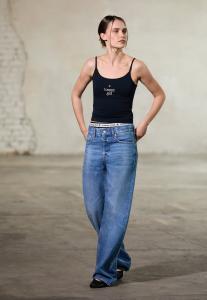 Топ EXCLUSIVE TOMMY GIRL STAR CAMI Tommy Jeans, темно-синий