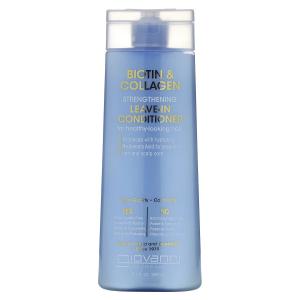 Кондиционер Giovanni несмываемый укрепляющий с биотином и коллагеном, 250 мл