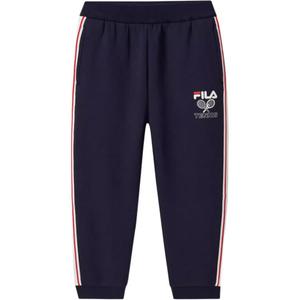 FILA KIDS Детские вязаные спортивные штаны для детей 3-7 лет royal blue