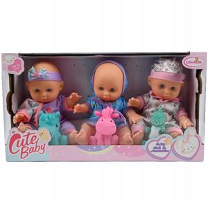 Кукла В Одежде Малышка Бэби Как Живая Новорожденная Кукла Набор Из 3 Шт. Midex