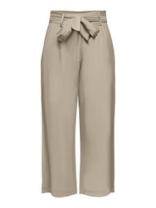 Свободные брюки со складками спереди ONLY Caro, темно-бежевый