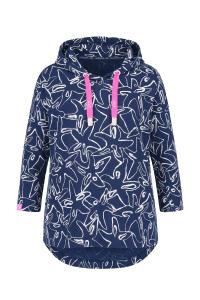 LAURASØN Лонгслив в морском синем цвете