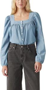 Женская блузка Levi's Amber с длинным рукавом, Bright Mid Stone