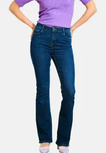 Джинсы-Клеш с высокой талией Lolaliza, Dark Blue