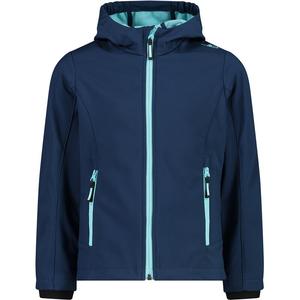 Функциональная куртка с капюшоном, софтшелловая куртка Cmp, синий