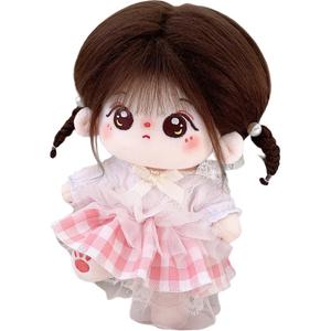 Хлопковая кукла 'Mengmei' плюшевая кукла высотой 20см MENGWAGONGDIAN