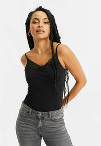 Топ SINGLET VAN MET WE Fashion, цвет black