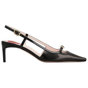 Туфли-лодочки с открытой пяткой и острым носком Roger Vivier