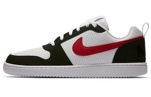 Кроссовки Nike Court Borough Low White Black Red