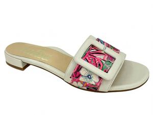 Женские сандалии Tazo Slide в фуксии мультиколор Lalisa