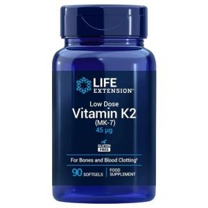 Life Extension, Низкие дозы витамина K2 MK7 EU (90 капсул.)