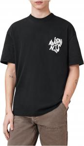 Мужская футболка-поло Orlando с коротким рукавом AllSaints, Jet Black