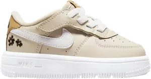 Кроссовки Force 1 Low SE EasyOn TD 'Powered by Flowers', загар