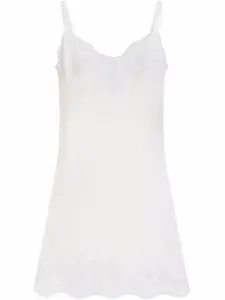 Топ на бретелях с кружевом DOLCE & GABBANA, белый