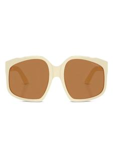 Солнцезащитные очки с эффектом омбре Miu Miu Eyewear, нейтральный